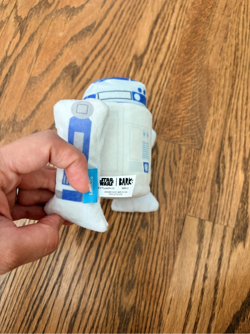 Bark R2-D2 Plush Dog Toy